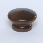 Knob style I 36mm walnut lacquered wooden knob